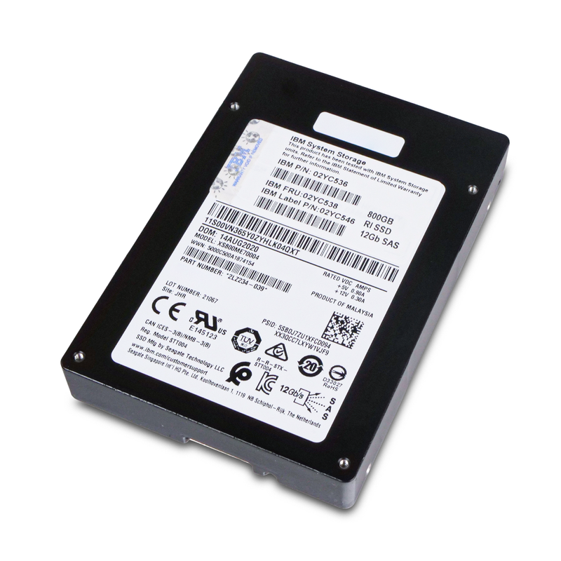 IBM/Seagate Nytro 3731 XS800ME70004 800GB 10 DWPD SAS 12Gb/s 3D eTLC 2.5in Refurbished SSD