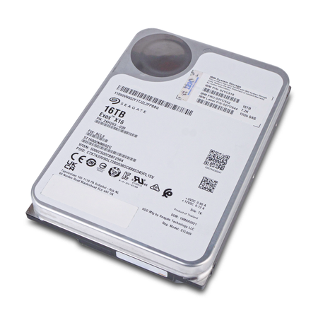 Seagate/IBM Exos X16 ST16000NM002G 16TB 7.2K RPM SAS 12Gb/s 4Kn 3.5in Refurbished HDD