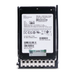 Front view of HPE PM1643a 3.84TB SAS 12Gb/s enterprise SSD mounted in HPE Smart Carrier for server storage systems unit.