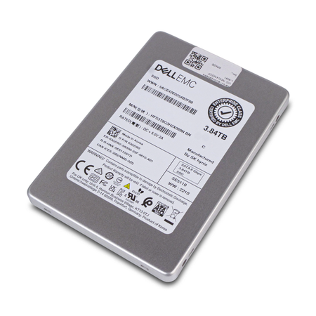 Dell EMC / SK Hynix HFS3T8G3H2X069N BN 3.84TB SATA 6Gb/s 2.5" Enterprise SSD, Above view