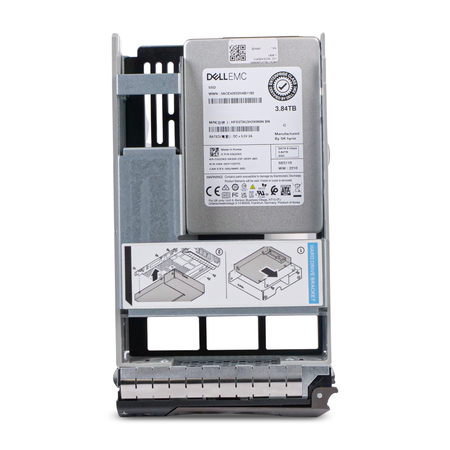 Dell G13 03GDK0 3.84TB 1 DWPD SATA 6Gb/s 3D TLC Hybrid 3.5in Read Intensive Refurbished SSD