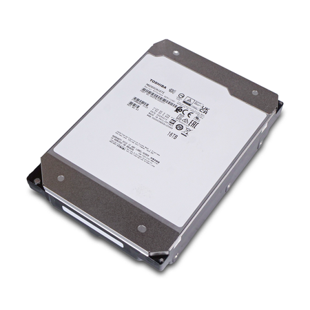 Toshiba MG08SCA16TE 16TB SAS 12Gb/s 3.5" Enterprise Hard Drive, Above view