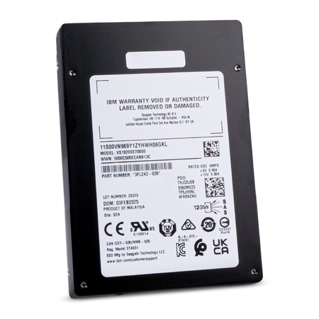 Seagate Nytro 3350 XS1920SE70055 1.92TB 1 DWPD SAS 12Gb/s 3D eTLC 2.5in IBM SSD