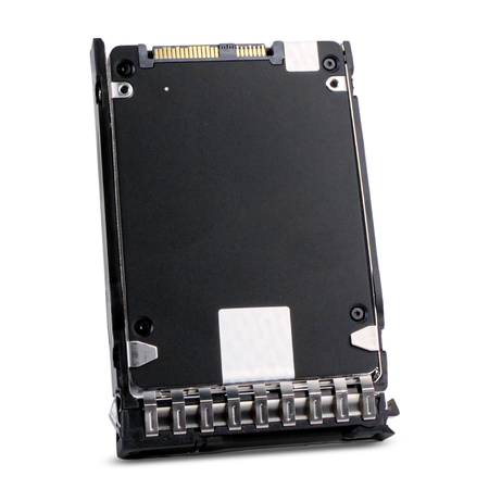 HPE PM1643a MZILT7T6HALA-00AH9 7.68TB SAS 12Gb/s 2.5" Enterprise SSD, Backside view