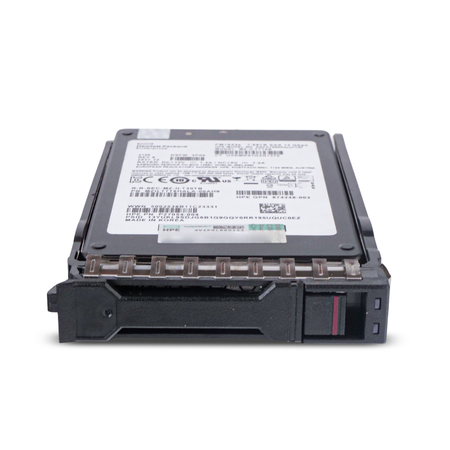 HPE PM1643a MZILT7T6HALA-00AH9 7.68TB SAS 12Gb/s 2.5" Enterprise SSD, Above view