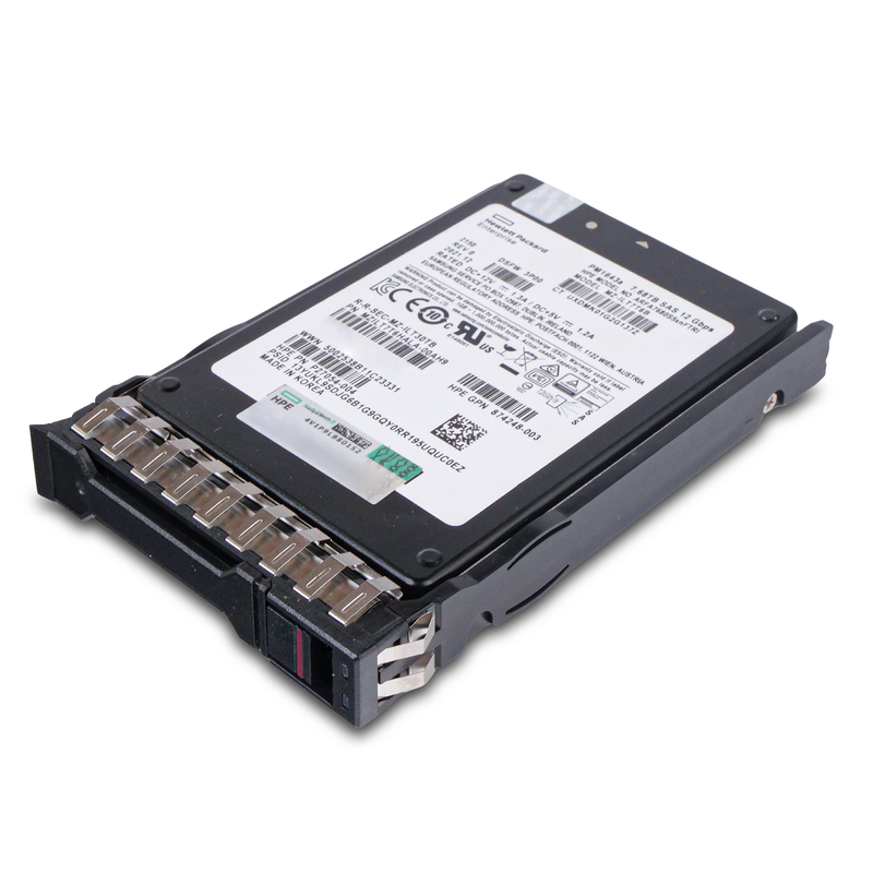 HP Generation 11 ARFA7680S5xnFTRI P27054-004 7.68TB 1 DWPD SAS 12Gb/s 3D TLC 2.5in Refurbished SSD
