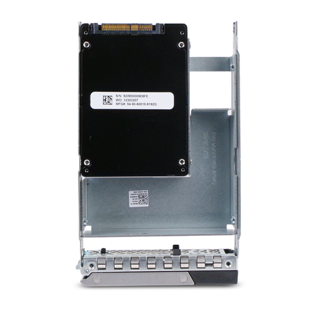 Dell EMC HUSMR7676BDP3Y1 7680GB NVMe PCIe Gen 3 2.5" Enterprise SSD, Back convert view