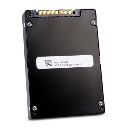 Dell EMC HUSMR7676BDP3Y1 7680GB NVMe PCIe Gen 3 2.5" Enterprise SSD, Back side view