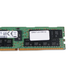 Close-up of a Samsung DDR4 RDIMM rear side showing memory chips, warranty void sticker, CE mark, and gold edge connector.