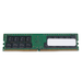Rear view of an SK Hynix DDR4 RDIMM server memory module showing memory chips, blank label, and gold edge connector.