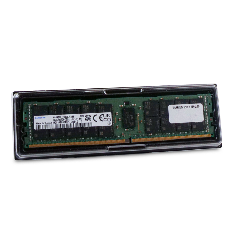 Samsung M393A8G40AB2-CWECO 64GB DDR4 3200MHz 2Rx4 RDIMM ECC Server