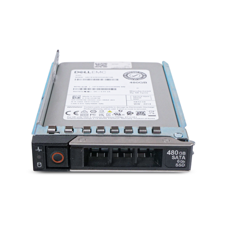 Dell EMC HFS480G3H2X069N 480GB SATA 6Gb/s 2.5" Enterprise SSD, Above tray view