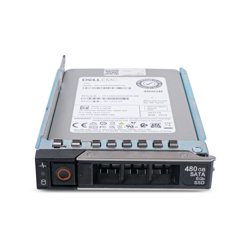 Dell G14 03397M 480GB 1 DWPD SATA 6Gb/s 3D TLC 2.5in Read Intensive Refurbished SSD