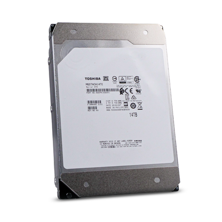 Toshiba MG Series MG07ACA14TE 14TB 7.2K RPM SATA 6Gb/s 512e 3.5in Refurbished HDD