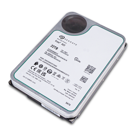 Seagate Exos X22 ST22000NM001E 22TB 7.2K RPM SATA 6Gb/s 512e 3.5in Refurbished HDD