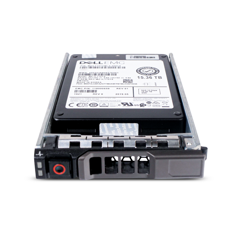 Dell G13 118000659 15.36TB 1 DWPD SAS 12Gb/s 3D TLC 2.5in Refurbished SSD