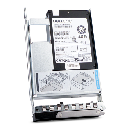 Dell G14 118000659 15.36TB 1 DWPD SAS 12Gb/s 3D TLC Hybrid 3.5in Refurbished SSD