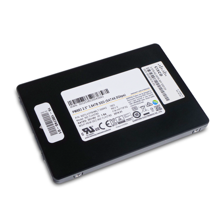 Samsung PM883 MZ7LH3T8HMLT 3.84TB SATA 6Gb/s 1.3 DWPD 2.5" Refurbished Enterprise SSD