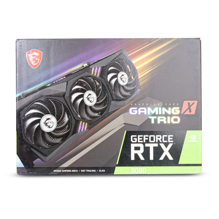 MSI NVIDIA GeForce RTX 3090 GAMING X TRIO G3090GXT24 24GB GDDR6X Gaming Graphics Card