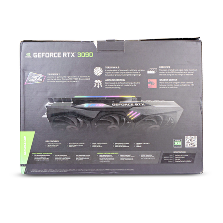 MSI NVIDIA GeForce RTX 3090 GAMING X TRIO G3090GXT24 24GB GDDR6X Gaming Graphics Card