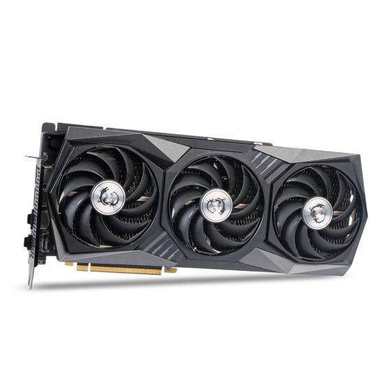 MSI NVIDIA GeForce RTX 3090 GAMING X TRIO G3090GXT24 24GB GDDR6X Gaming Graphics Card