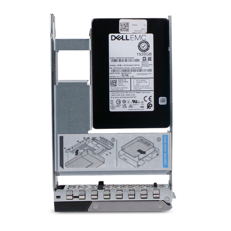 Dell G14 0GYGVV 1.92TB 1.5 DWPD SATA 6Gb/s 3D TLC 512e Hybrid 3.5in SSD