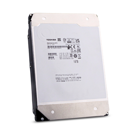 Toshiba MG09 MG09ACA18TE 18TB 7.2K RPM SATA 6Gb/s 512e 3.5in Refurbished HDD