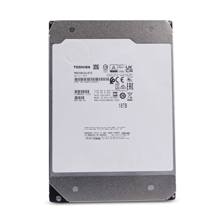 Toshiba MG09 MG09ACA18TE 18TB 7.2K RPM SATA 6Gb/s 512e 3.5in Refurbished HDD