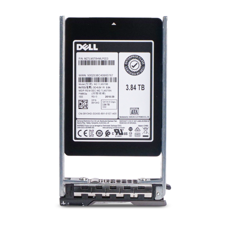 Dell G13 09Y3HD 3.84TB 1.3 DWPD SATA 6Gb/s 3D TLC 2.5in Refurbished SSD