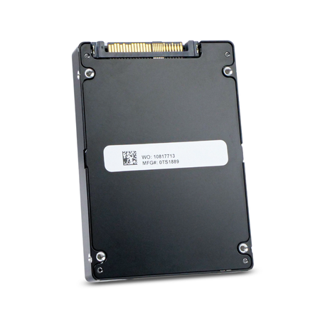 Western Digital Ultrastar DC SN200 0TS1889 1.92TB 1 DWPD NVMe PCIe 3.0 x4 MLC U.2 2.5" SSD, Back Angled View