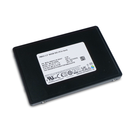 Samsung PM9A3 MZQL2960HCJR 960GB PCIe Gen 4.0 x4 8GB/s 1 DWPD U.2 2.5" Refurbished SSD