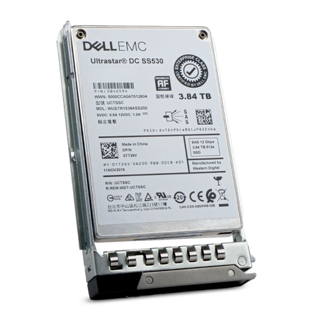 Dell G14 0TT26V 3.84TB 1 DWPD SAS 12Gb/s 3D TLC 2.5in Refurbished SSD