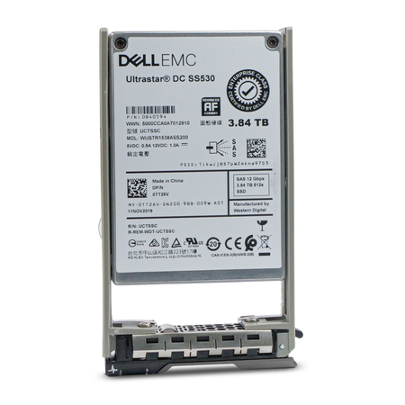 Dell G13 0TT26V 3.84TB 1 DWPD SAS 12Gb/s 3D TLC 2.5in Refurbished SSD