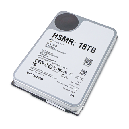Seagate Exos X20z ST18000NM013J 18TB 7.2K RPM SATA 6Gb/s HSMR 512e 3.5in Refurbished HDD