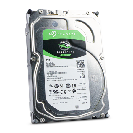 Seagate Barracuda ST8000DM004 8TB 5.4K RPM SATA 6Gb/s 256MB 3.5" HDD