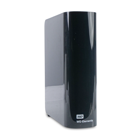 Western Digital Elements Desktop WDBWLG0100HBK 10TB USB 3.0 5Gb/s 3.5in Refurbished External HDD