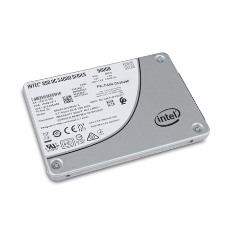 Intel DC S4600 SSDSC2KG960G7K 960GB 3 DWPD SATA 6Gb/s 3D TLC 2.5in SSD