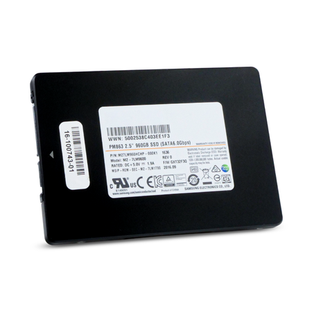 Samsung PM863 MZ7LM960HCHP 960GB SATA 6Gb/s 0.8 DWPD 2.5" Refurbished SSD, 5 of 7