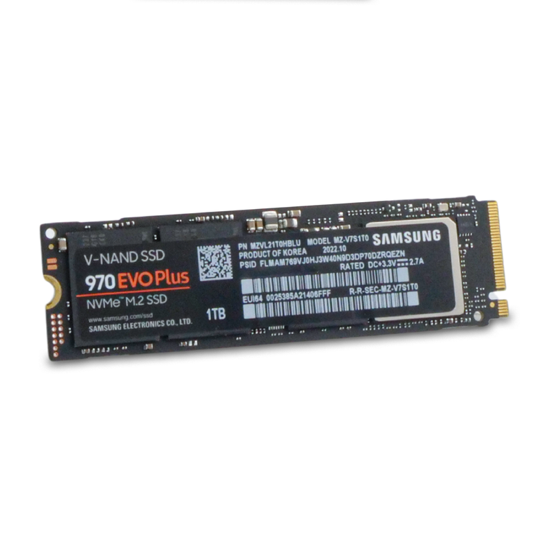 Samsung 970 EVO Plus MZ-V7S1T0 1TB PCIe Gen 3.0 x4 4GB/s 3D TLC NVMe M.2 2280 Refurbished SSD
