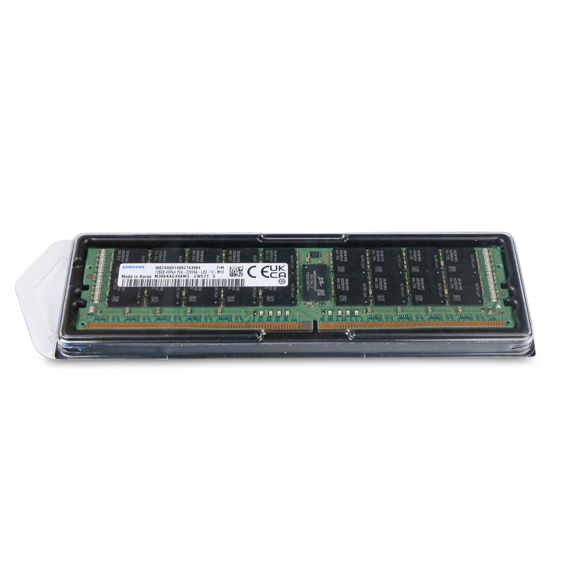Samsung M386AAG40AM3-CWEZY 128GB DDR4 3200MHz 4DRx4 LRDIMM ECC Server RAM (PC4-3200AA) Refurbished