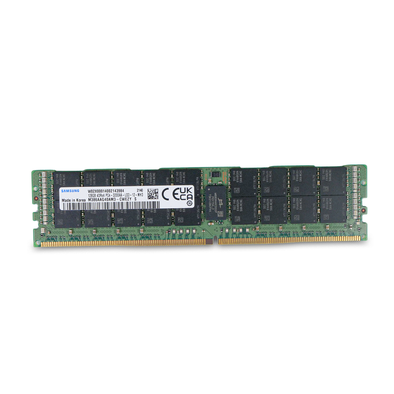 Samsung M386AAG40AM3-CWEZY 128GB DDR4 3200MHz 4DRx4 LRDIMM ECC Server RAM (PC4-3200AA) Refurbished