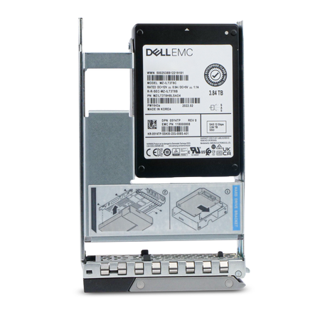 Dell G14 05Y4TP 3.84TB 1 DWPD SAS 12Gb/s 3D TLC Hybrid 3.5in Refurbished SSD