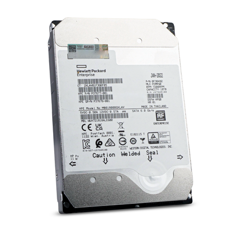 HP/Western Digital Ultrastar DC HC550 WUH721818ALE600 0F38492 18TB 7.2K RPM SATA 6Gb/s 512e 512MB Power Disable 3.5in Refurbished HDD