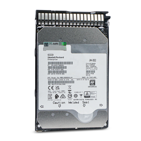 HP Generation 8 MB018000GXLAV P37677-001 18TB 7.2K RPM SATA 6Gb/s 512e 512MB Power Disable 3.5in Refurbished HDD
