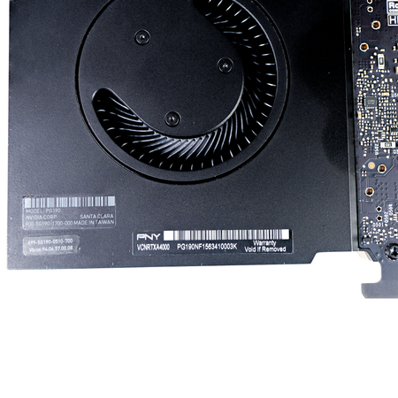 PNY NVIDIA RTX A4000 VCNRTXA4000 16GB GDDR6 PCIe 4.0 x16 Refurbished Professional Workstation Graphics Card