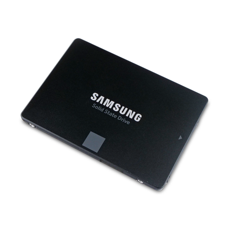 Samsung 870 EVO MZ7L34T0HBLA 4TB SATA 6Gb/s 2.5" SSD, Top Angled View