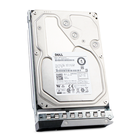 Dell G14 0KP22D 6TB 7.2K RPM SATA 6Gb/s 512e 128MB 3.5in Refurbished HDD