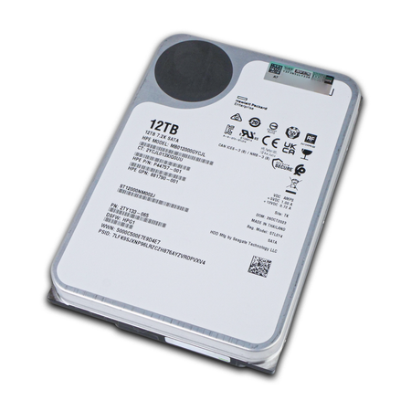 HP/Seagate Exos X18 ST12000NM002J 12TB 7.2K RPM SATA 6Gb/s 512e 256MB 3.5in HDD