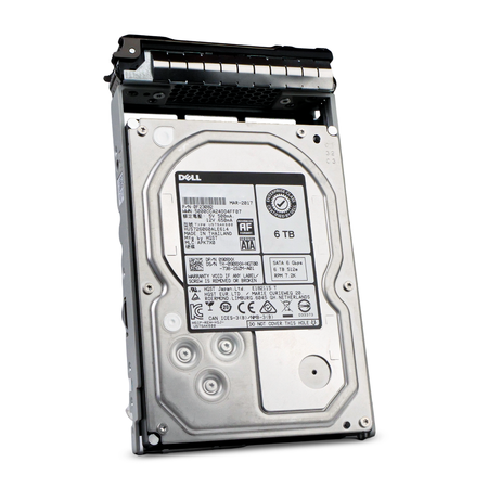 Dell G13 0908XX 6TB 7.2K RPM SATA 6Gb/s 512e 128MB 3.5in Refurbished HDD