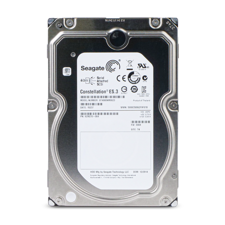 Seagate Constellation ES.3 ST4000NM0023 4TB 7.2K RPM SAS 6Gb/s 512e 128MB 3.5" Refurbished HDD, 4 of 8
